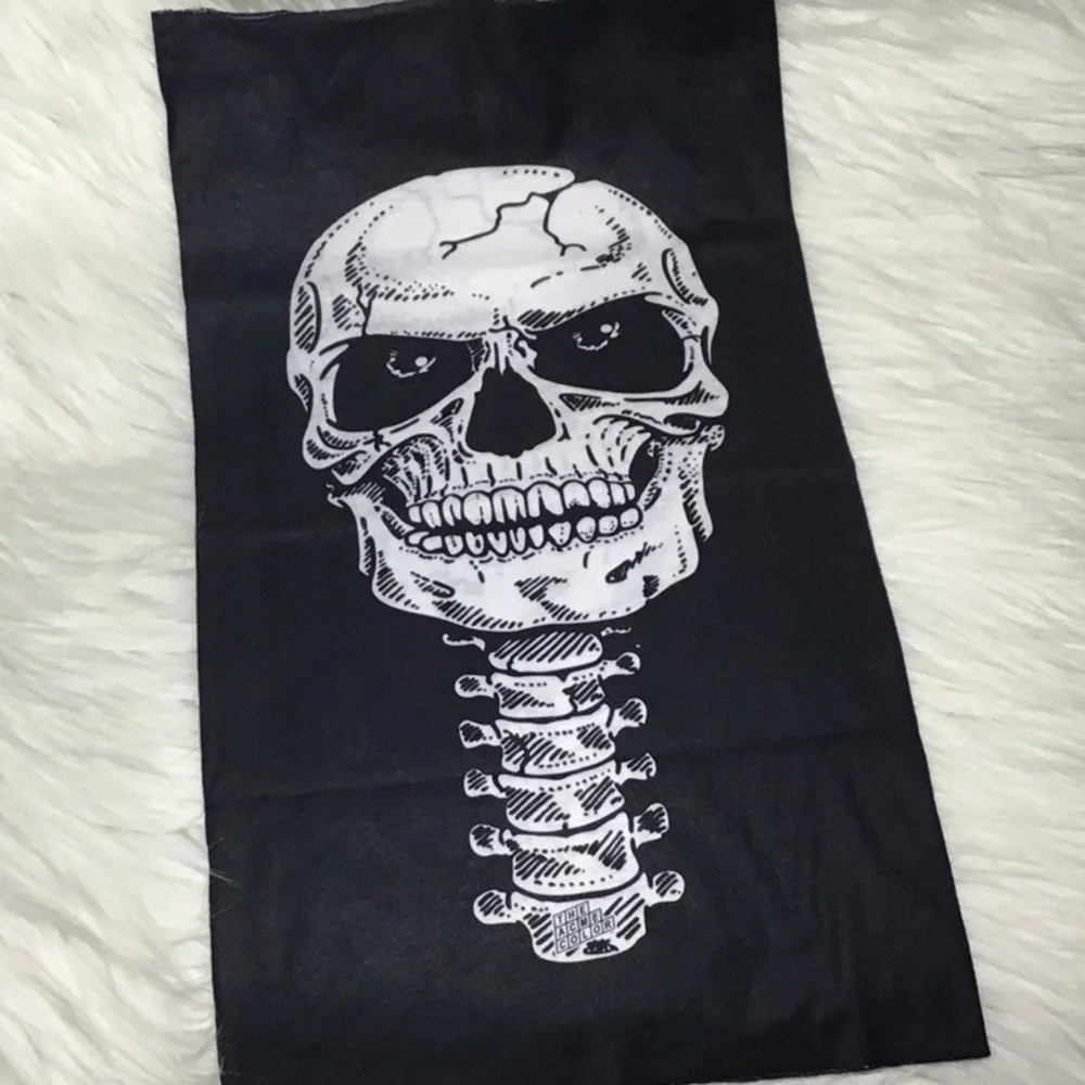 Skull Print Neck Gators, Lot of 3